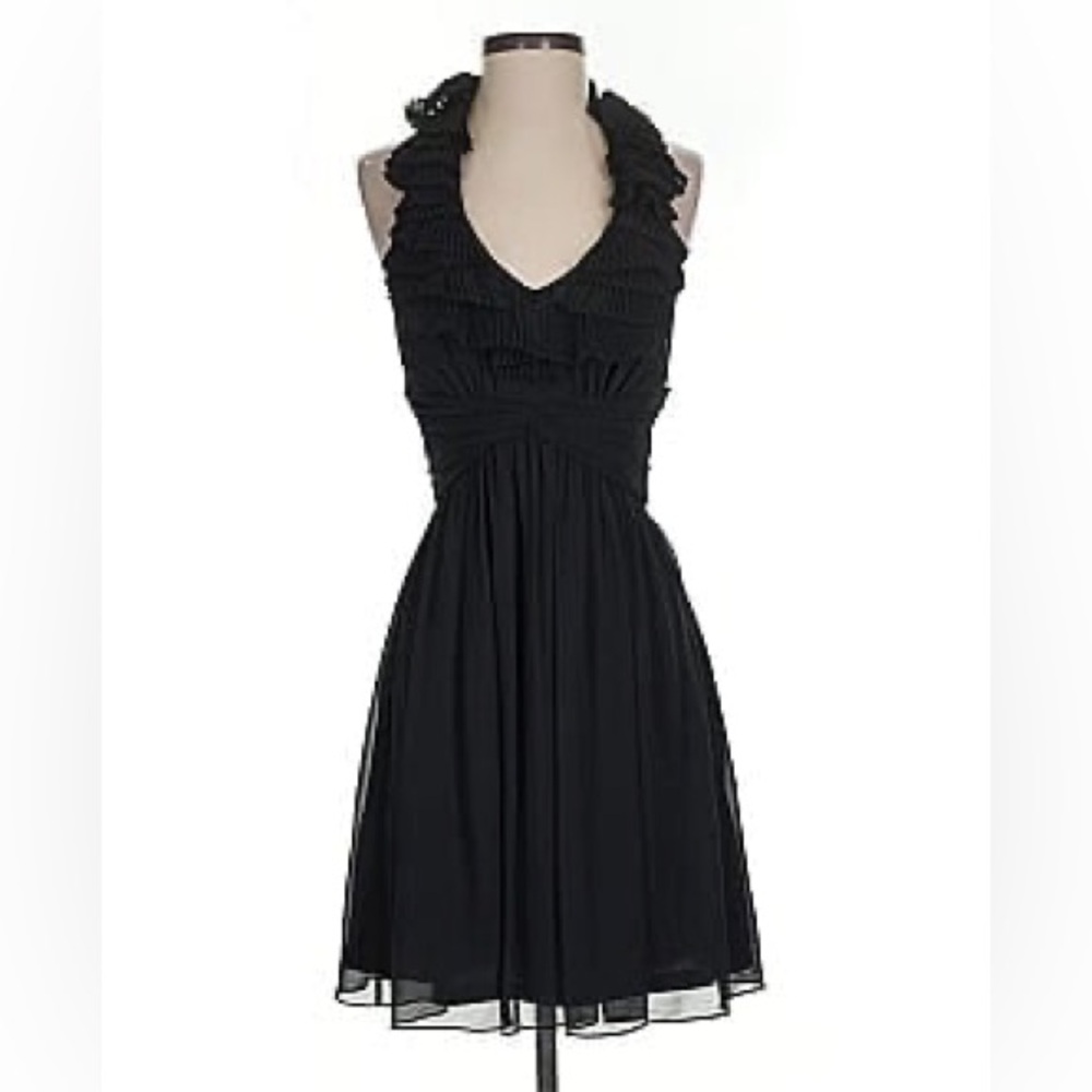 Max & Cleo Black Backless Dress